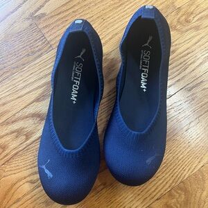 Puma Women's Dark Blue SoftFoam Flats